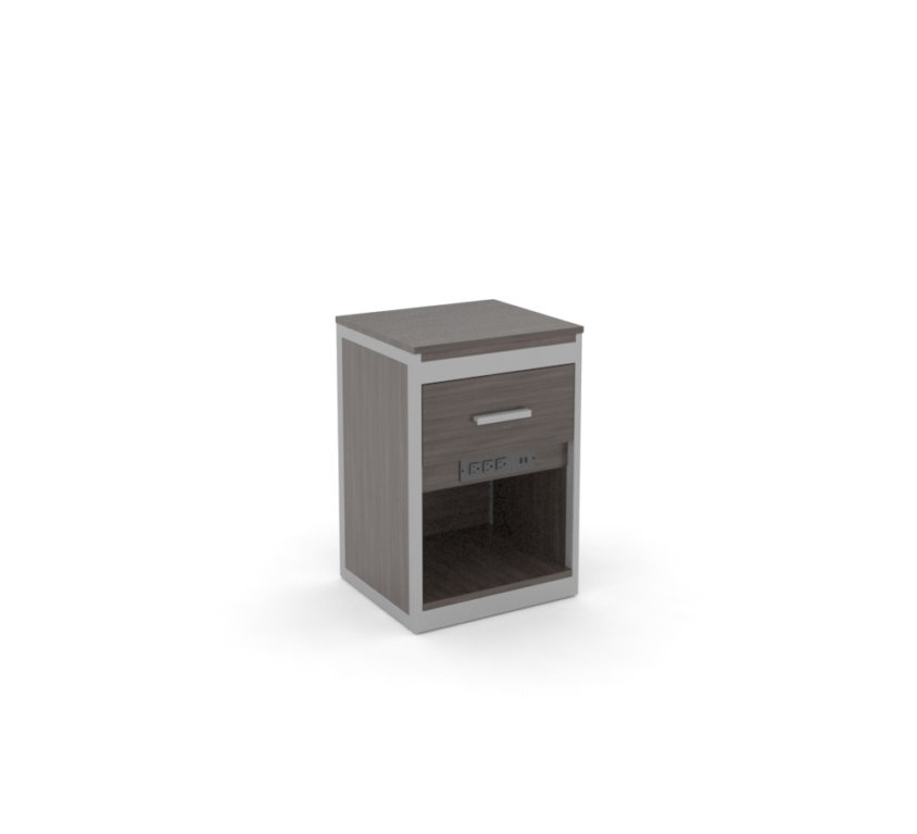 Nightstand Plus with Drawer and USB