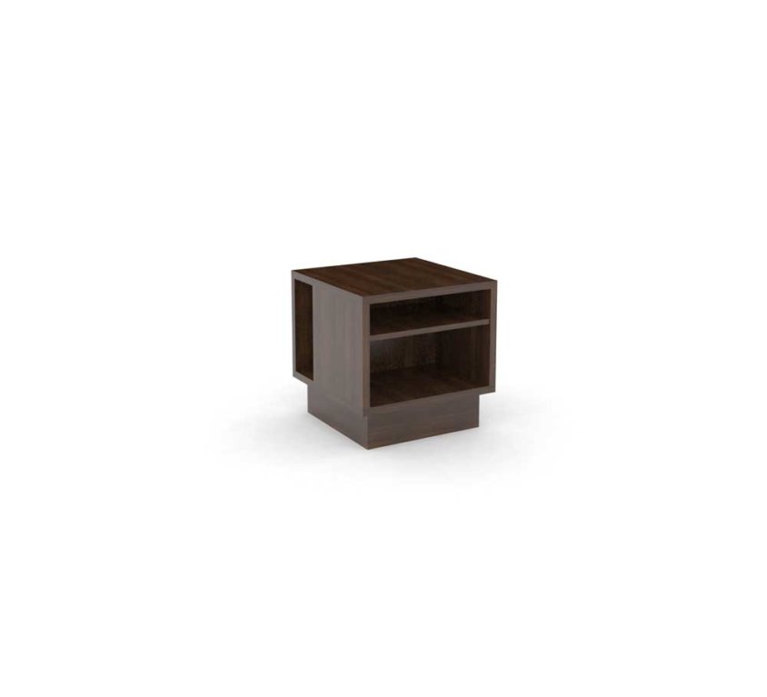 Guestroom/Suite Side Table, Walnut_ALT GR-412.1 ALT-CG