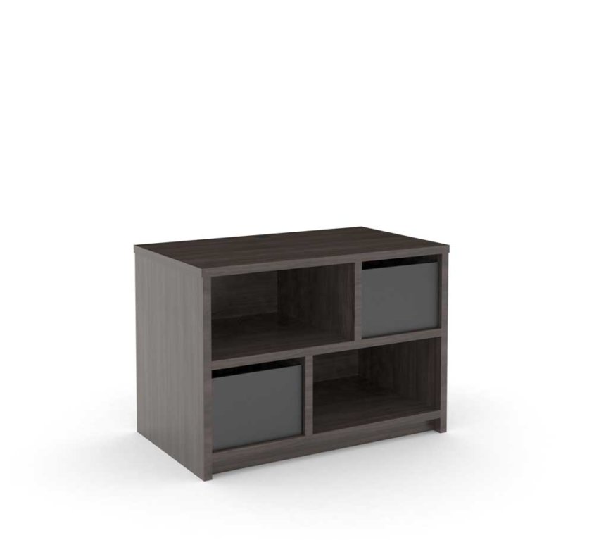 Dresser 2-Drawer, Grey_ALT