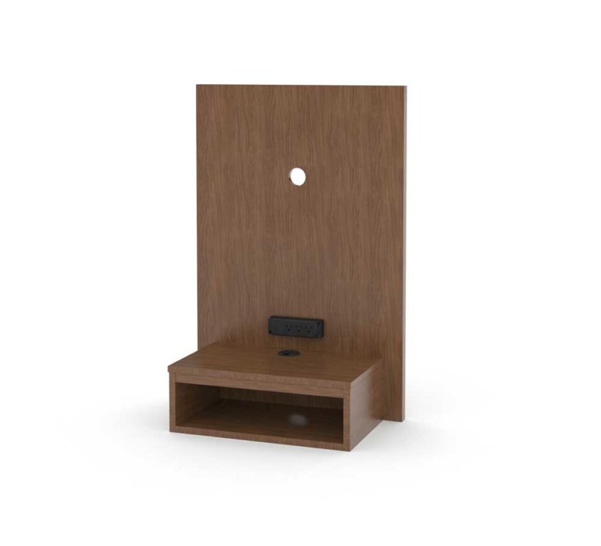 24” Panel W-Floating Nightstand 36H