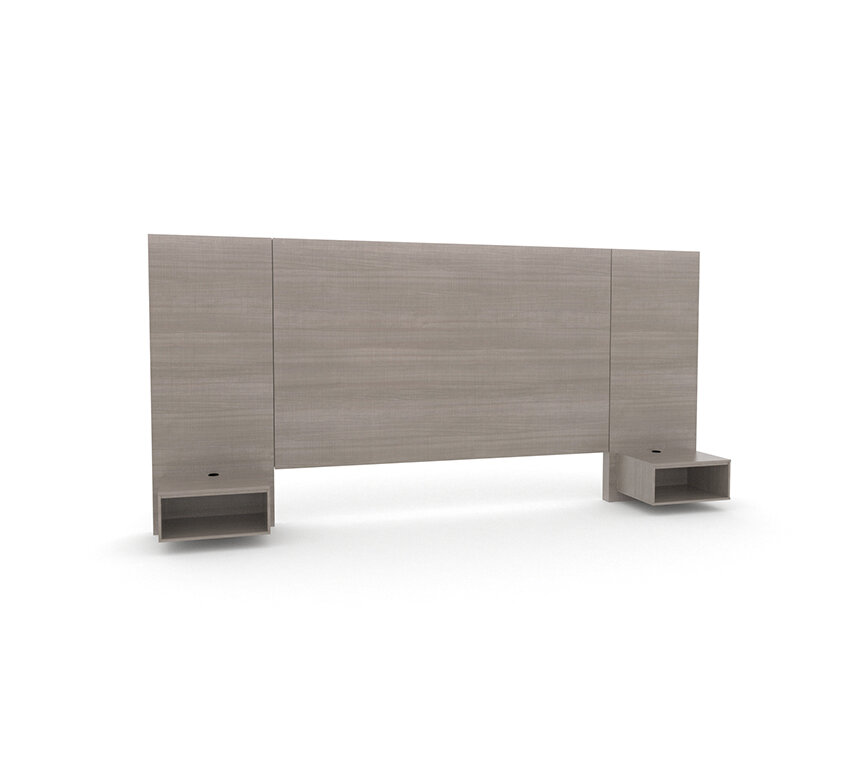 KING 36″ Headboard/Nightstand No USB